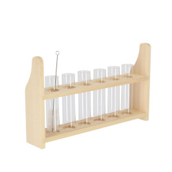 Tubes à essai sur support m de Esschert design - deco maison et jardin dans E058