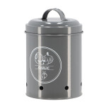 Boite conservation ail anthracite de Esschert design - deco maison et jardin dans E058