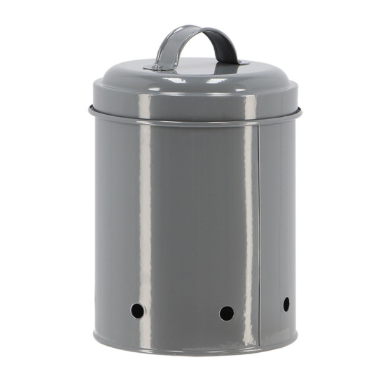 Boite conservation ail anthracite de Esschert design - deco maison et jardin dans E058