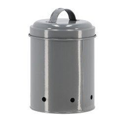 Boite conservation ail anthracite de Esschert design - deco maison et jardin dans E058