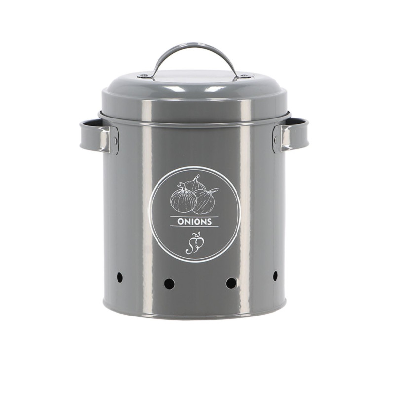 Boite conservation oignons anthrac. de Esschert design - deco maison et jardin dans E058