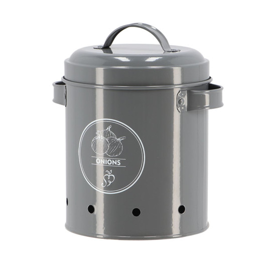 Boite conservation oignons anthrac. de Esschert design - deco maison et jardin dans E058