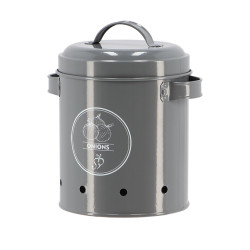 Boite conservation oignons anthrac. de Esschert design - deco maison et jardin dans E058