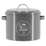 Composteur anthracite de Esschert design - deco maison et jardin dans E058