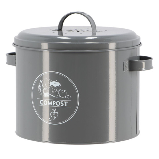 Composteur anthracite de Esschert design - deco maison et jardin dans E058