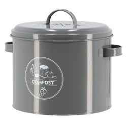 Composteur anthracite de Esschert design - deco maison et jardin dans E058