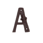 Lettre maison a de Esschert design - deco maison et jardin dans E058