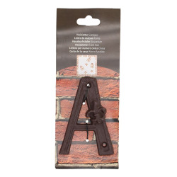 Lettre maison a de Esschert design - deco maison et jardin dans E058