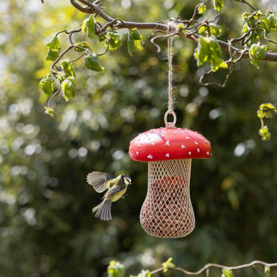 Mangeoire amanite tue-mouches de Esschert design - deco maison et jardin dans E058