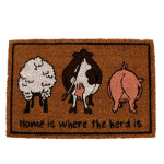 Tapis coco home is where… de Esschert design - deco maison et jardin dans E058