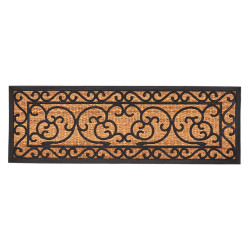 Paillasson en caoutchouc coco xl de Esschert design - deco maison et jardin dans E058