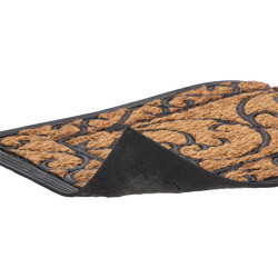 Paillasson en caoutchouc coco xl de Esschert design - deco maison et jardin dans E058