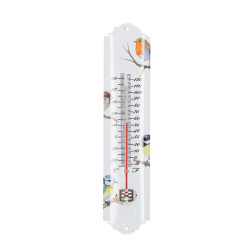 Thermomètre oiseaux aquarelle de Esschert design - deco maison et jardin dans E058