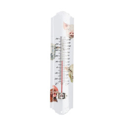 Thermomètre animaux ferme aquarelle de Esschert design - deco maison et jardin dans E058