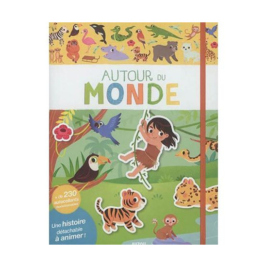 Autour du monde - mes tout 1ers autocollants de Jardinerie Bordeaux Libourne Gironde dans C022