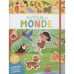 Autour du monde - mes tout 1ers autocollants de Jardinerie Bordeaux Libourne Gironde dans C022