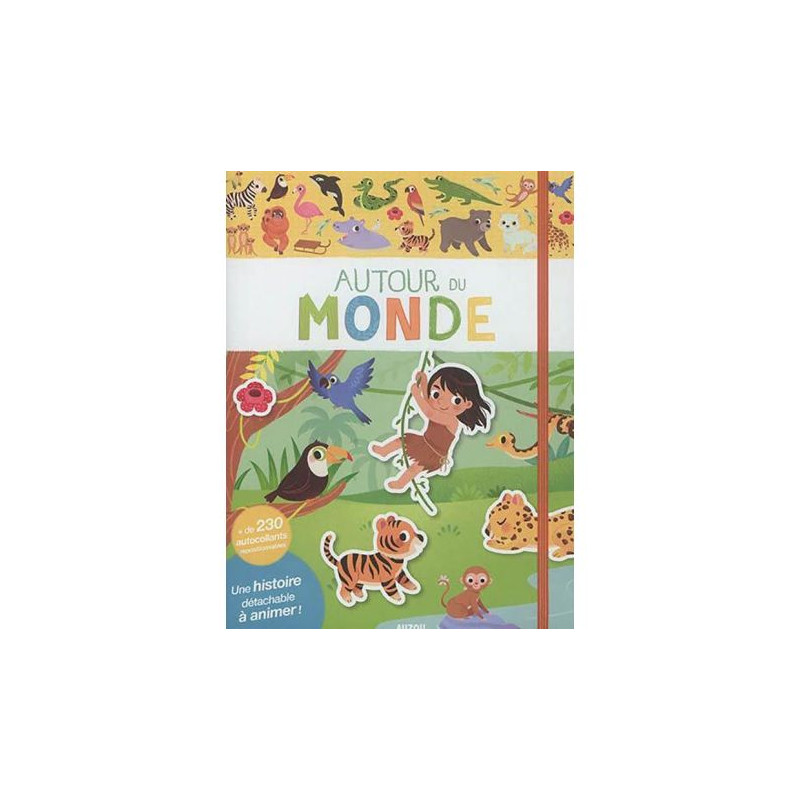 Autour du monde - mes tout 1ers autocollants de Jardinerie Bordeaux Libourne Gironde dans C022