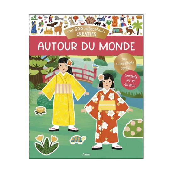Autour du monde - mes 500 autocollants creatifs de Jardinerie Bordeaux Libourne Gironde dans C022
