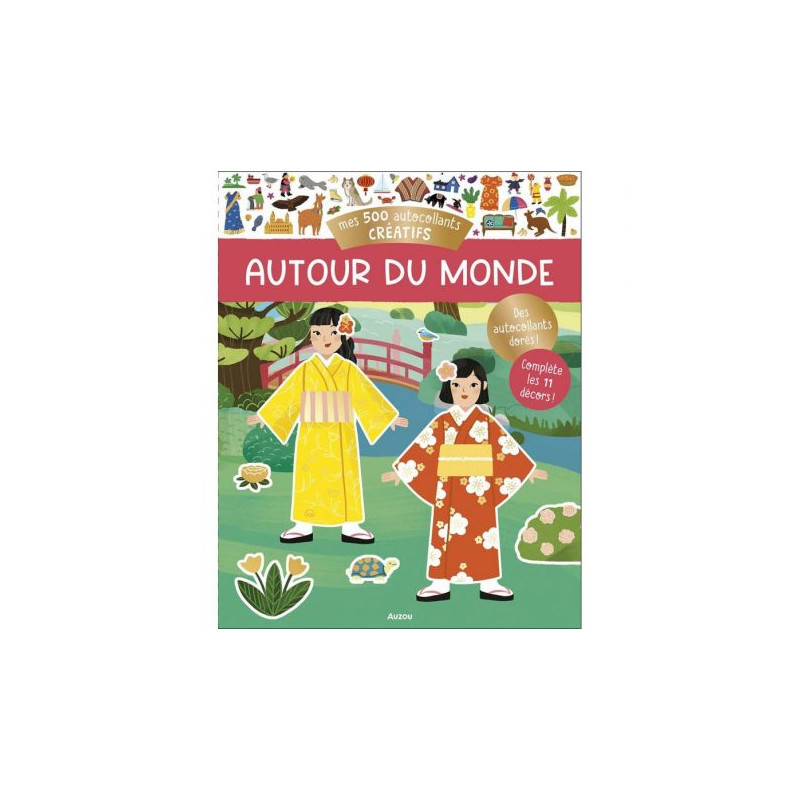 Autour du monde - mes 500 autocollants creatifs de Jardinerie Bordeaux Libourne Gironde dans C022