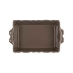 Plat four rect feston volcan 26x18cm de Comptoir de Famille - Objet de décoration dans Y001