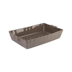 Plat four rect feston volcan 36x23cm de Comptoir de Famille - Objet de décoration dans Y001