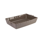 Plat four rect feston volcan 36x23cm de Comptoir de Famille - Objet de décoration dans Y001