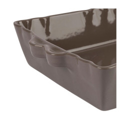 Plat four rect feston volcan 36x23cm de Comptoir de Famille - Objet de décoration dans Y001