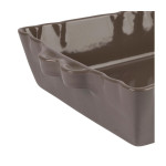 Plat four rect feston volcan 36x23cm de Comptoir de Famille - Objet de décoration dans Y001