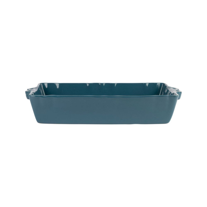 Plat four rect feston acier 36x23cm de Comptoir de Famille - Objet de décoration dans Y001