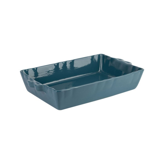 Plat four rect feston acier 36x23cm de Comptoir de Famille - Objet de décoration dans Y001