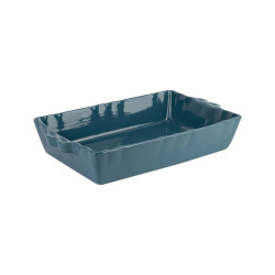 Plat four rect feston acier 36x23cm de Comptoir de Famille - Objet de décoration dans Y001