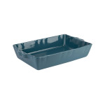 Plat four rect feston acier 36x23cm de Comptoir de Famille - Objet de décoration dans Y001