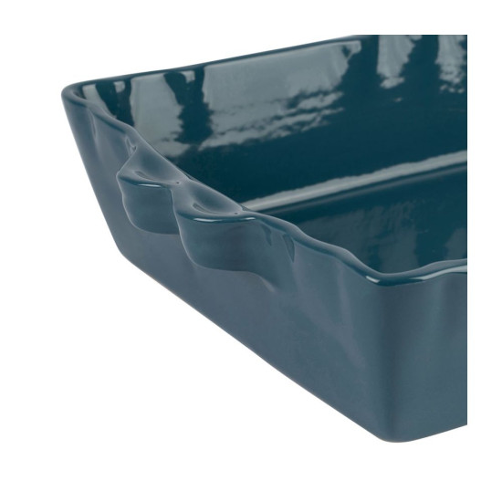 Plat four rect feston acier 36x23cm de Comptoir de Famille - Objet de décoration dans Y001