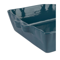 Plat four rect feston acier 36x23cm de Comptoir de Famille - Objet de décoration dans Y001