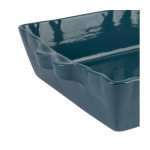 Plat four rect feston acier 36x23cm de Comptoir de Famille - Objet de décoration dans Y001