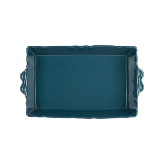 Plat four rect feston acier 36x23cm de Comptoir de Famille - Objet de décoration dans Y001
