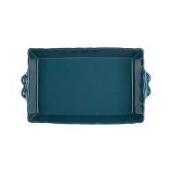 Plat four rect feston acier 36x23cm de Comptoir de Famille - Objet de décoration dans Y001