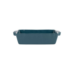 Plat four rect feston acier 26x18cm de Comptoir de Famille - Objet de décoration dans Y001