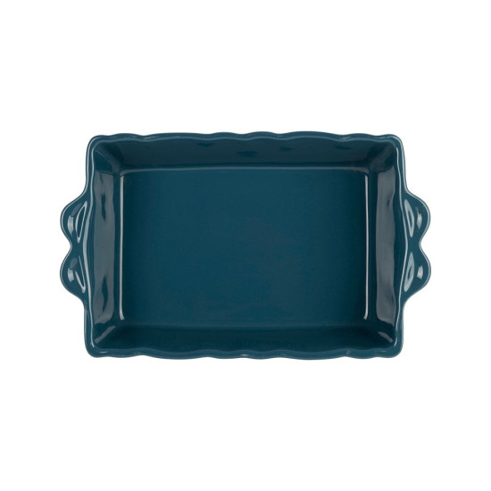Plat four rect feston acier 26x18cm de Comptoir de Famille - Objet de décoration dans Y001