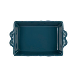 Plat four rect feston acier 26x18cm de Comptoir de Famille - Objet de décoration dans Y001