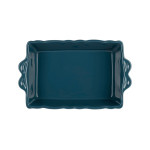 Plat four rect feston acier 26x18cm de Comptoir de Famille - Objet de décoration dans Y001