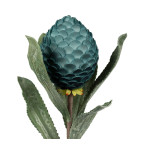 Fleur cocoa bleu+vert h82cm de Comptoir de Famille - Objet de décoration dans Y001