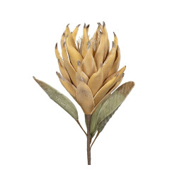 Fleur tilda jaune pale h76cm de Comptoir de Famille - Objet de décoration dans Y001