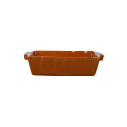 Plat four rect feston caramel 26x18cm de Comptoir de Famille - Objet de décoration dans Y001