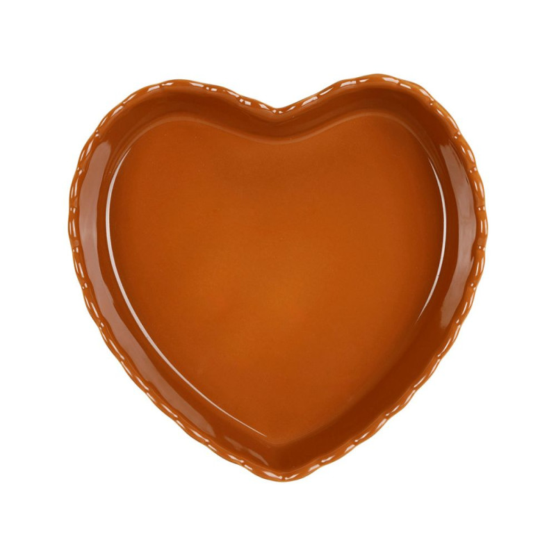 Plat gateau charlotte caramel 24x24cm de Comptoir de Famille - Objet de décoration dans Y001