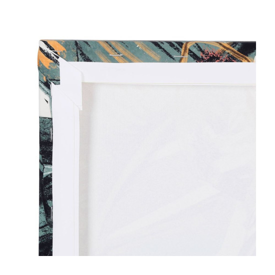 Tableau zebre multicolore 50x70cm de Comptoir de Famille - Objet de décoration dans Y001