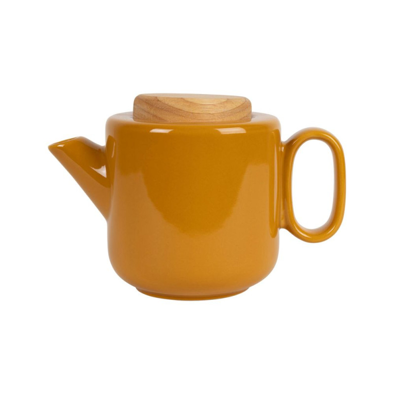 Theiere+filtre baltika moutarde 90cl de Comptoir de Famille - Objet de décoration dans Y001
