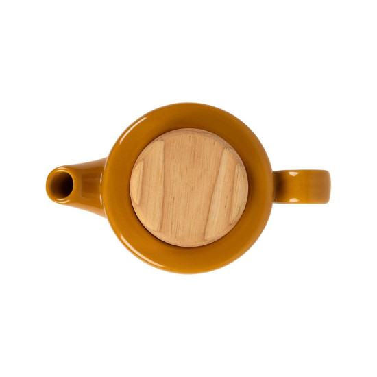 Theiere+filtre baltika moutarde 90cl de Comptoir de Famille - Objet de décoration dans Y001