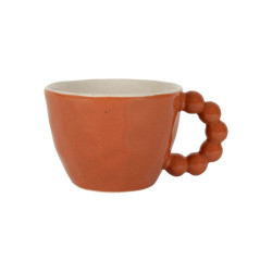Tasse the organic terracotta 25cl de Comptoir de Famille - Objet de décoration dans Y001