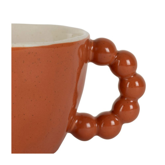 Tasse the organic terracotta 25cl de Comptoir de Famille - Objet de décoration dans Y001